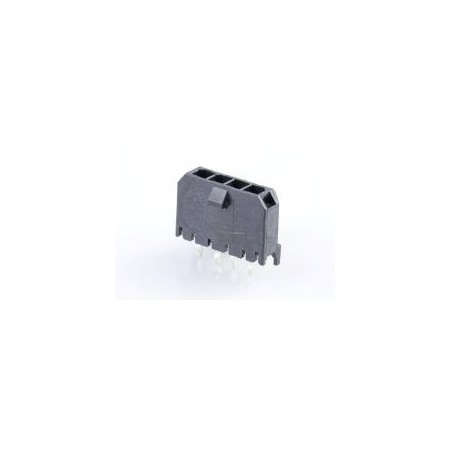Molex MicroFit 3.0 SR Vert TH Peg 30Au 4Ckt 43650-0417